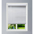 White Faux Wood Cordless Blinds A344271