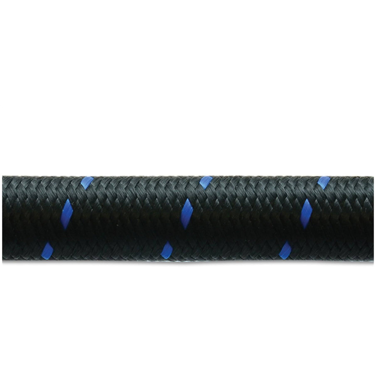 -4 Black Blue Nylon Braided Flex Hose A721060