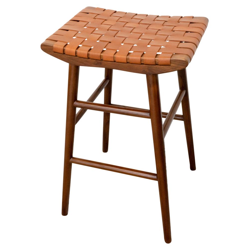 Genuine Leather Counter Stool R240