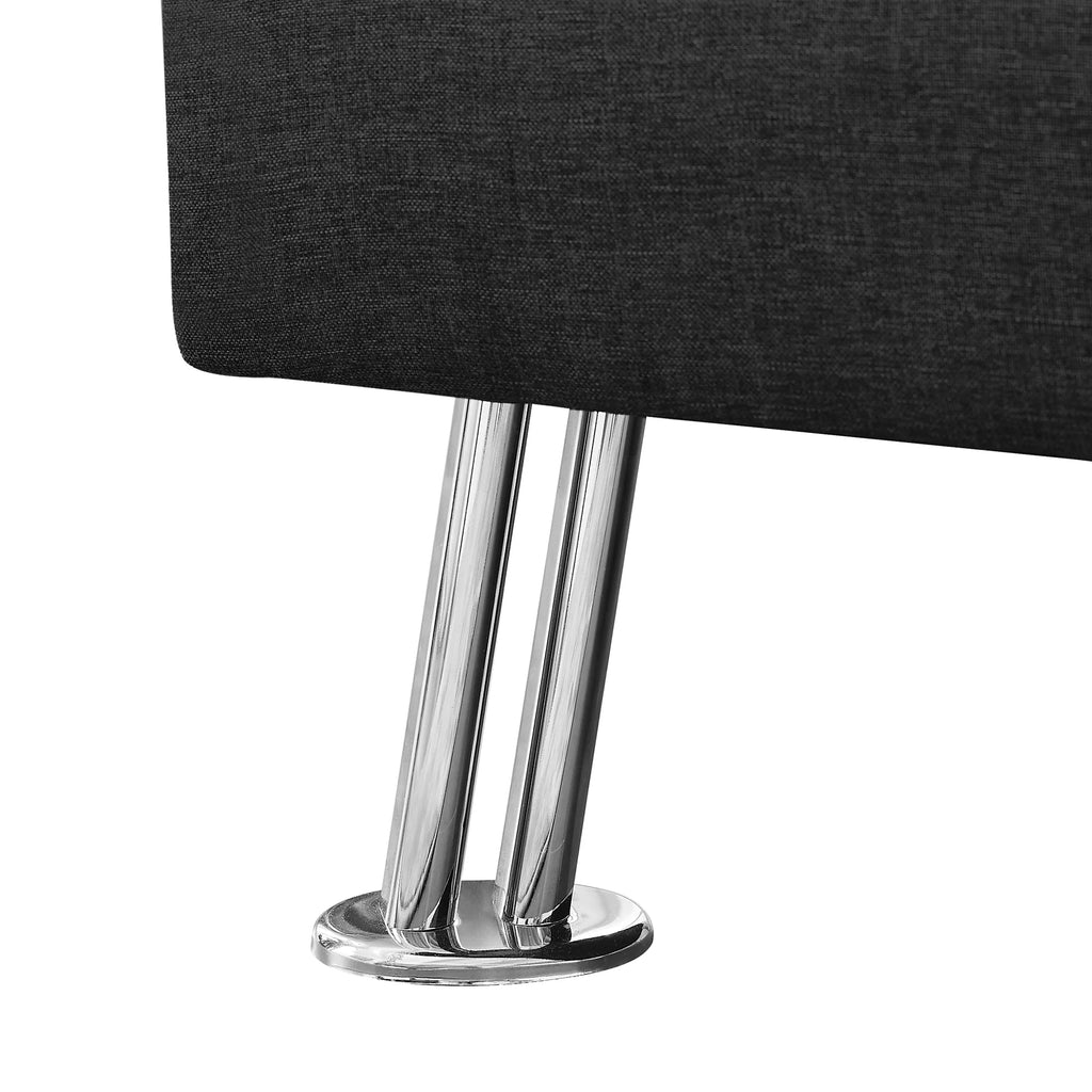 Convertible Folding Futon Sofa Bed with Cup Holders I747602