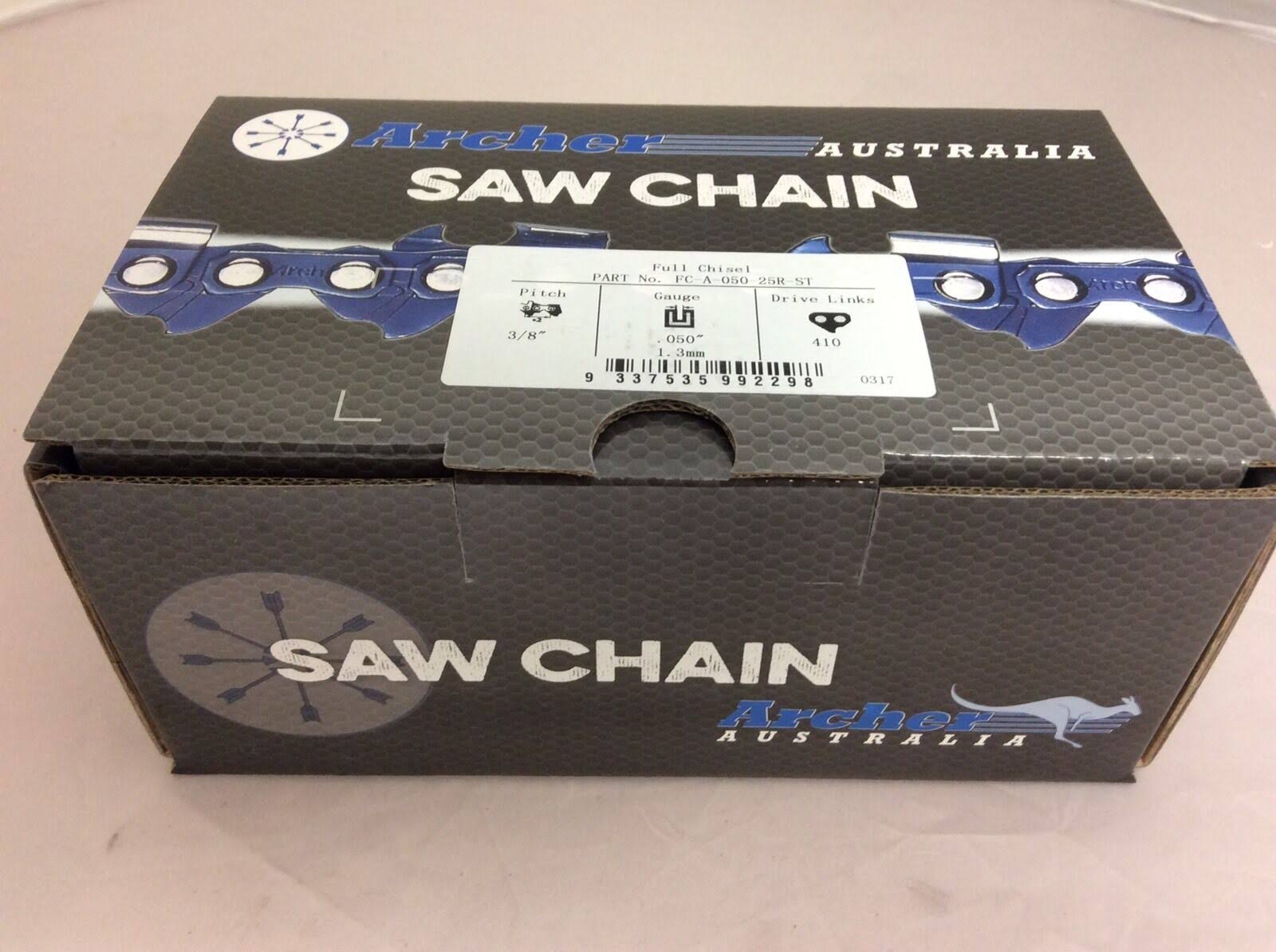 25ft 3/8 .050 Chisel Skip Tooth Chain Saw Chain X1240