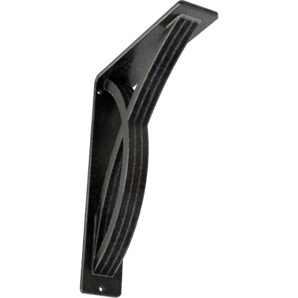 Antiqued Pewter Wrought Iron Bracket I5561