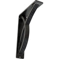 Antiqued Pewter Wrought Iron Bracket I5561