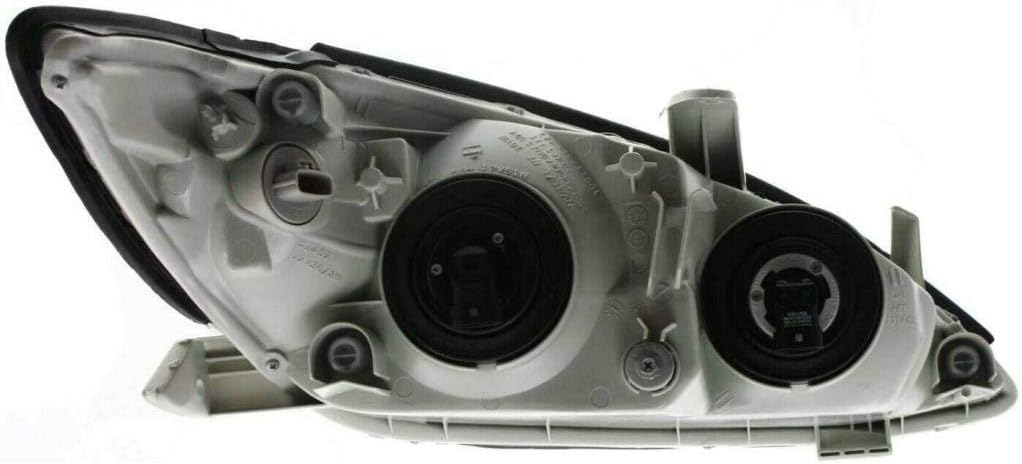 Chrome Headlight Assembly Pair for Toyota Camry 2002-2004 G11790