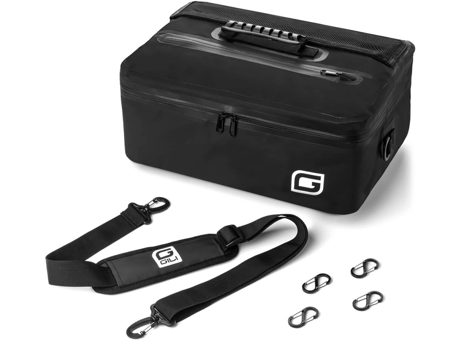 Black 20 Can Paddle Board Deck Cooler Bag D530957