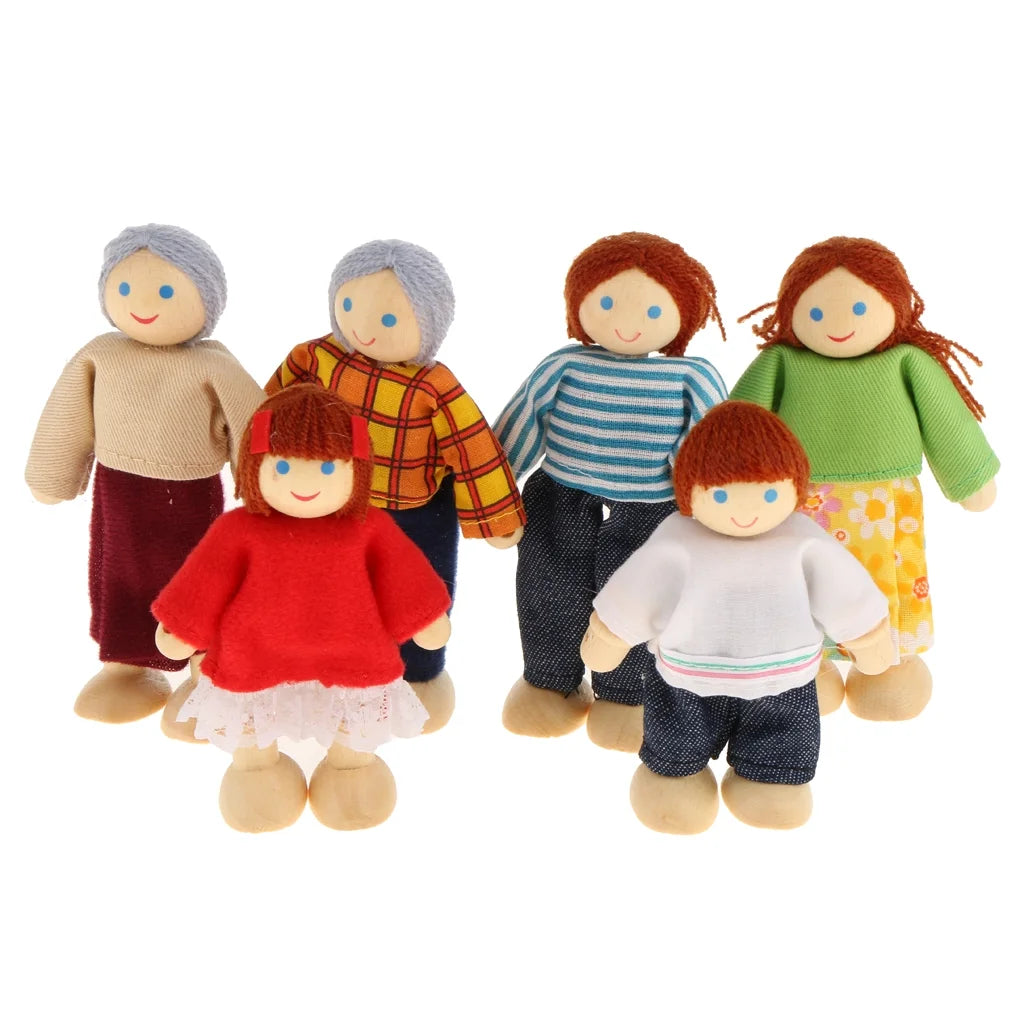 Dollhouse Dolls Family Figures O38868