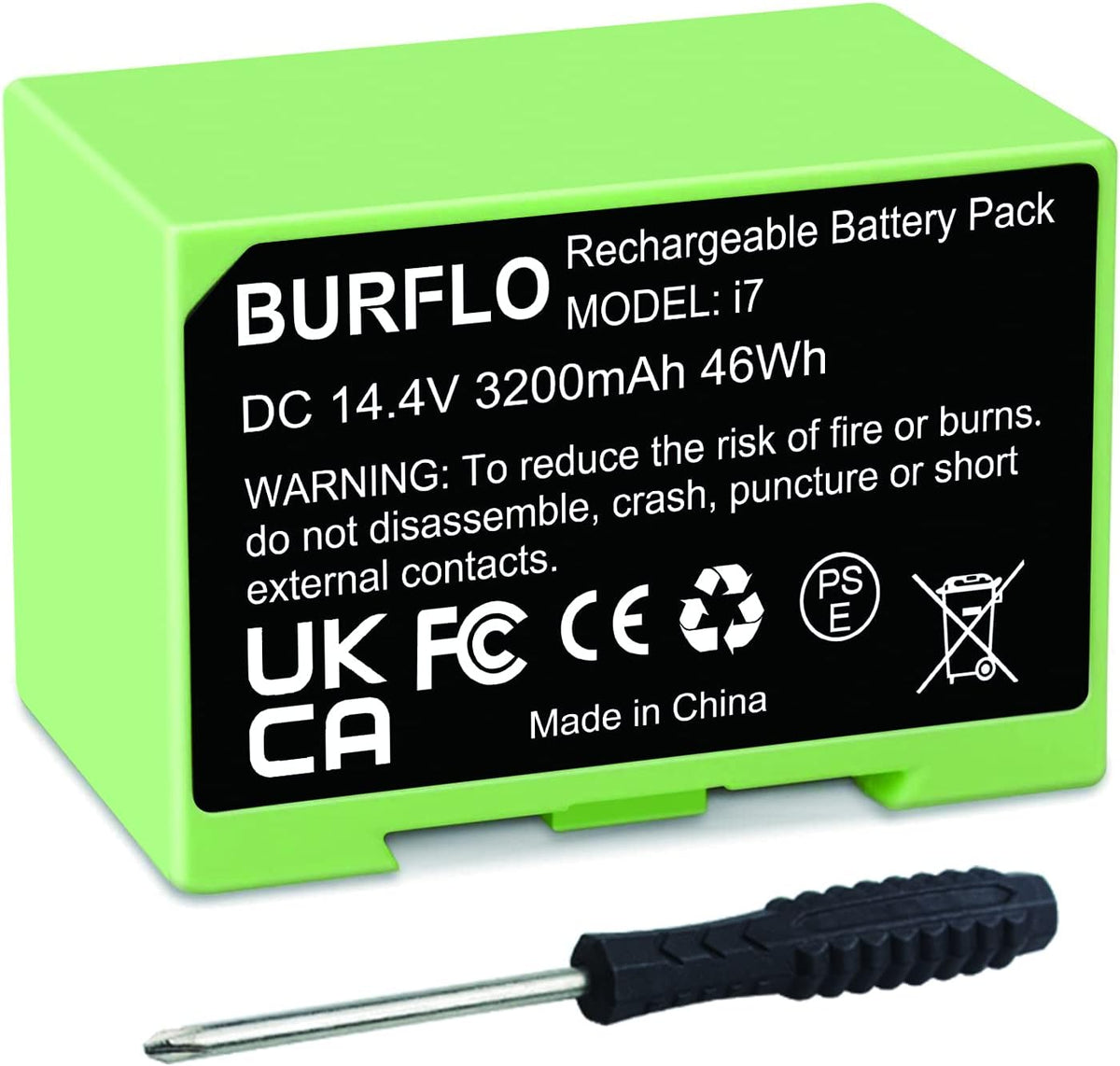 3200mAh Lithium ion Replacement Battery Pack of 2 I423881