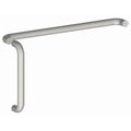 1-1/4x22 Round 12x22 Center to Center Door Pull and Push Set with Fasteners - Aluminum S977322