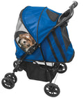 Cobalt Blue Pet Stroller C179