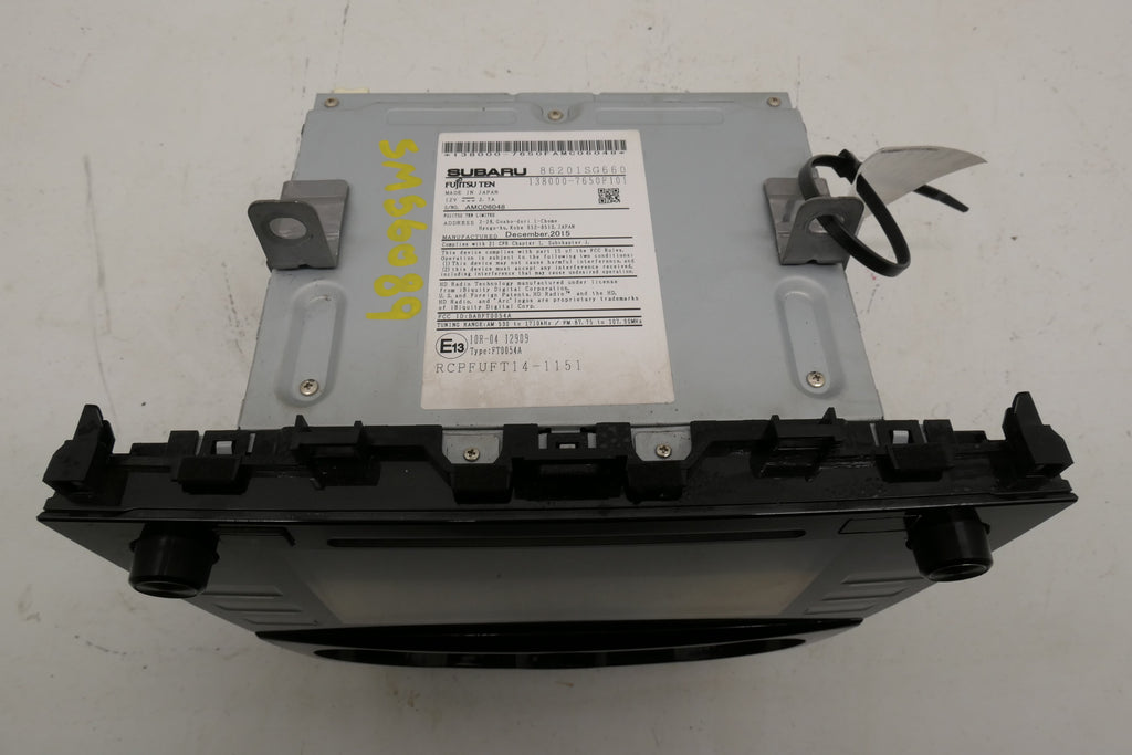 Pre-Owned 2016 Subaru Forester CD Player Radio Receiver Bezel I64392