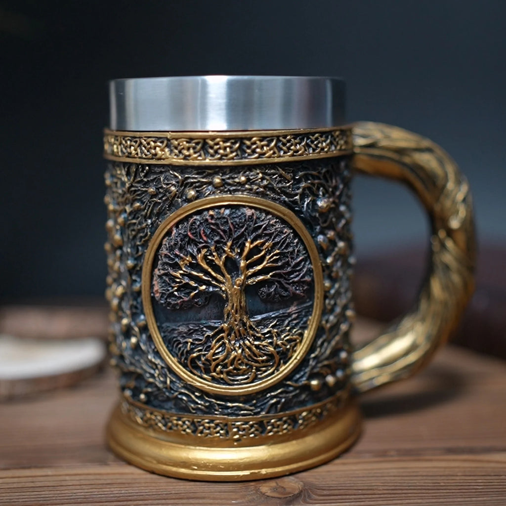 Viking Stainless Steel Beer Mug Q3217