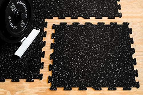 Heavy Duty Rubber Flooring Interlocking Tile Set G260