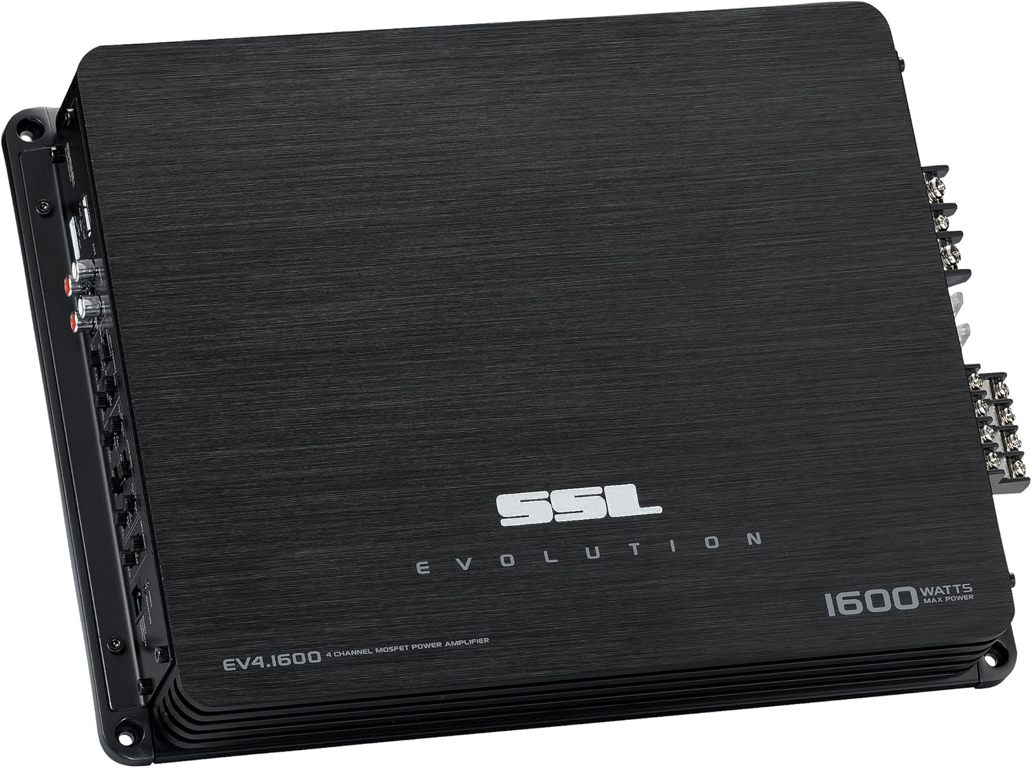 1000 Watt 4 Channel Car Amplifier with Remote Subwoofer Control W474