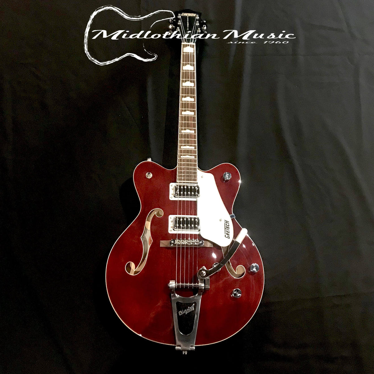 Walnut Stain Double Cutaway Electric Guitar F851