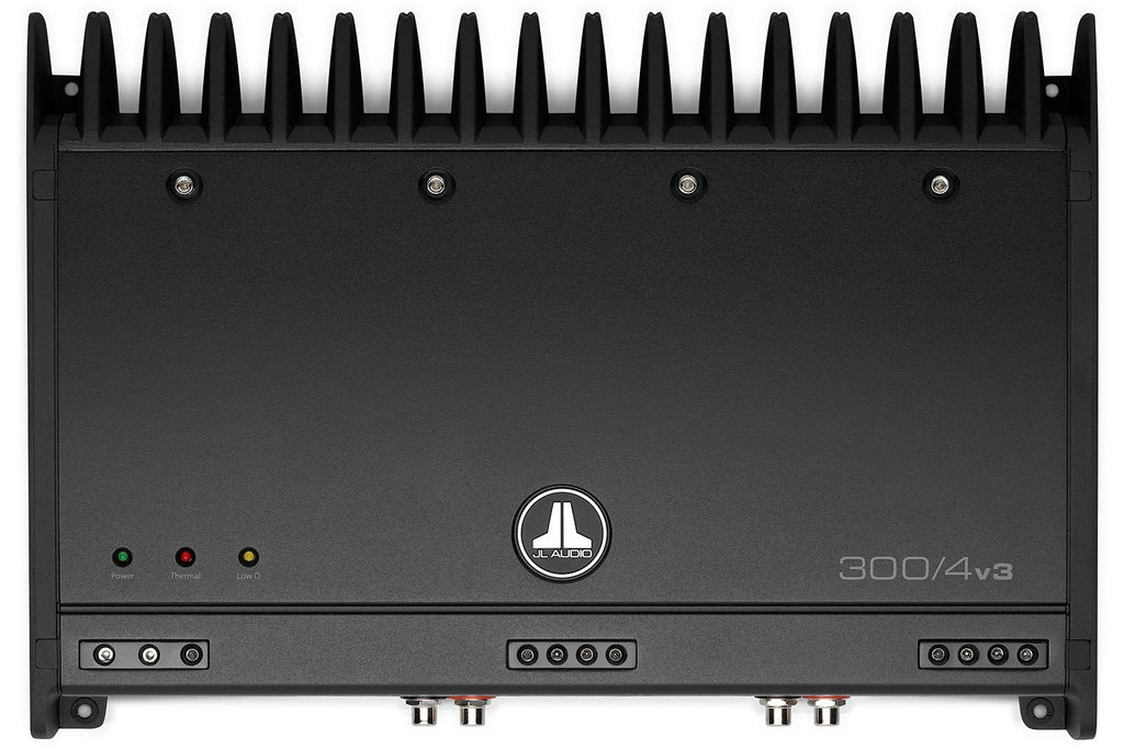 300/4v3 Class AB 4-Channel Car Amplifier W37088