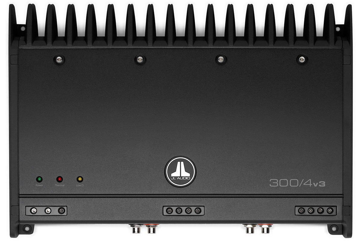 300/4v3 Class AB 4-Channel Car Amplifier W37088