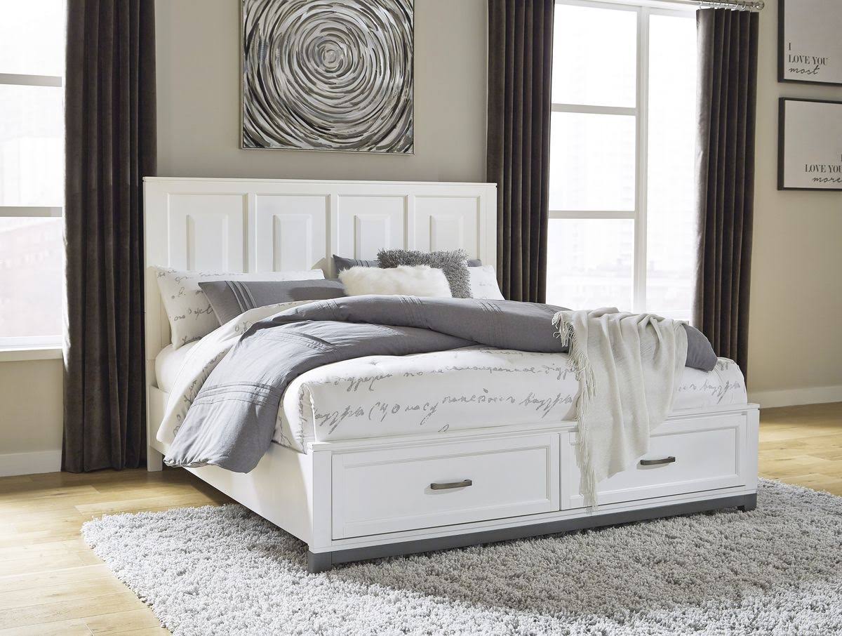 White King Panel Rails with Roll Slats T3928