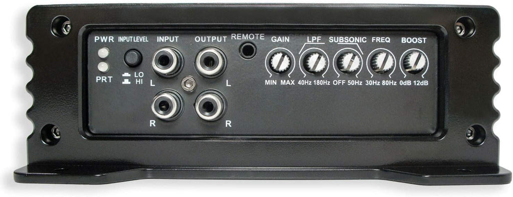 12 Thin Sub Box Passive Radiator Bundle with Amplifier & Amp Kit A710