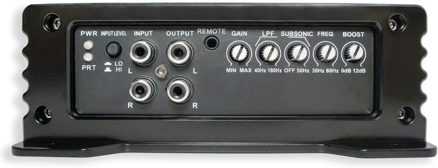 12 Thin Sub Box Passive Radiator Bundle with Amplifier & Amp Kit A710