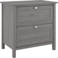 2 Drawer Lateral File Cabinet, Gray Q21345