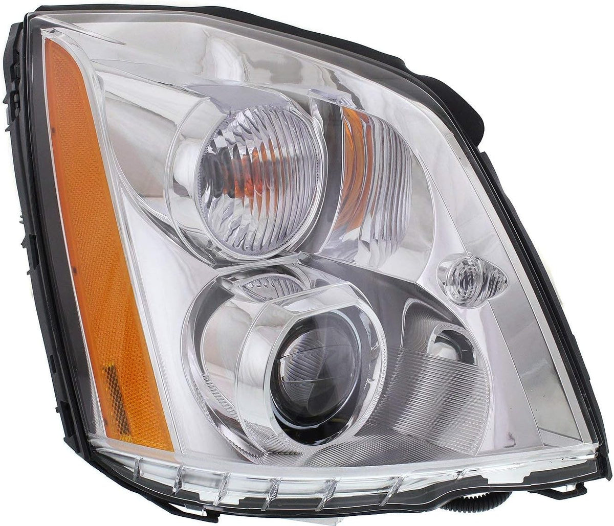 Headlight Assembly with HID Kit, Set of 2, Clear Lens C448