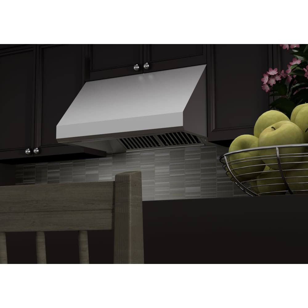 36 in. 1200 CFM Under Cabinet Range Hood in Stainless Steel U31808