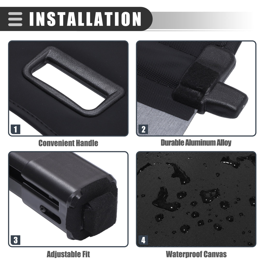 Retractable Cargo Cover for Nissan X-trail Rogue 2014-2020 Z976