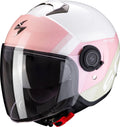 White Coral Green Motorcycle Helmet S290397