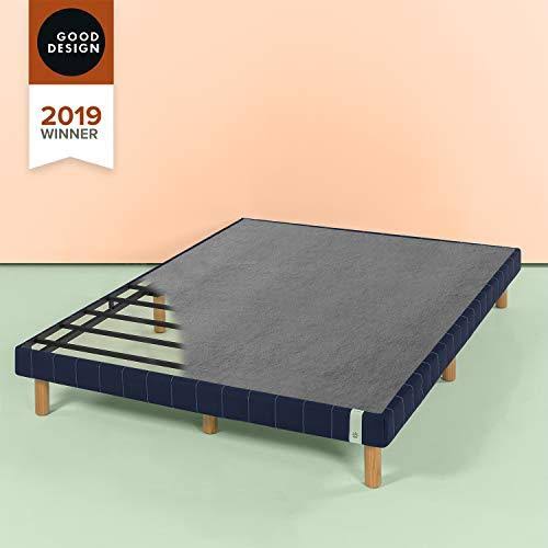 Navy Metal King Mattress Foundation R43606