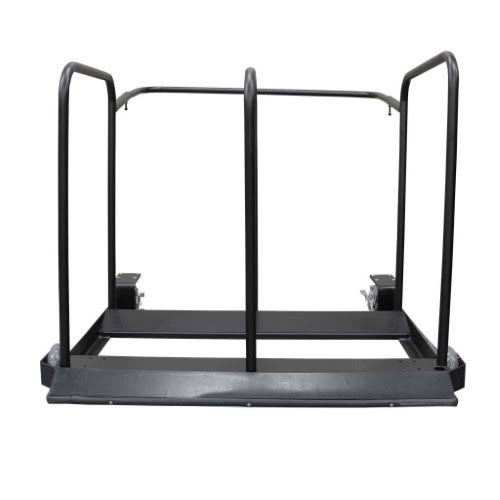 Silver Round Table Cart P5334