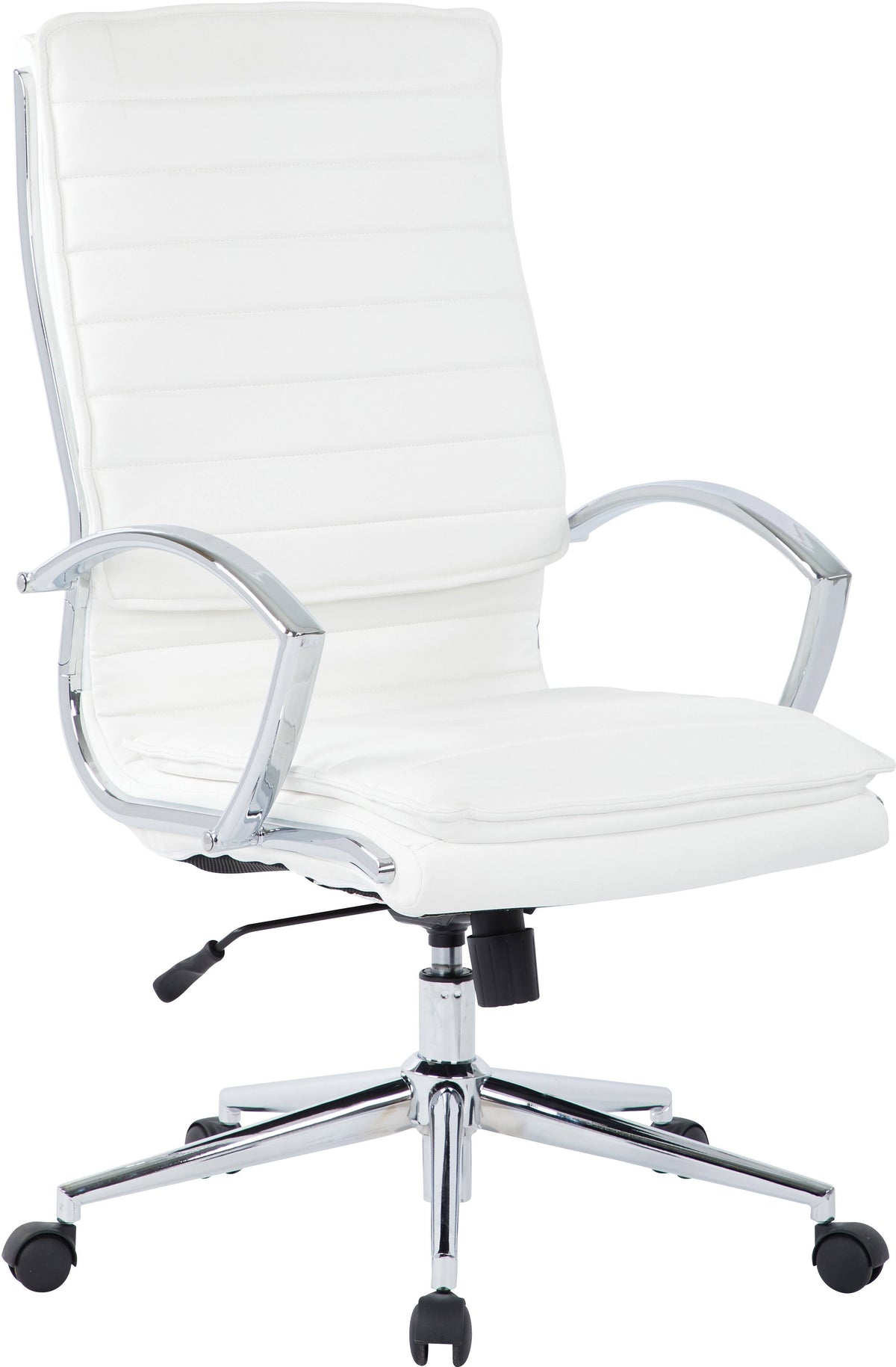 White Faux Leather Office Chair I2950