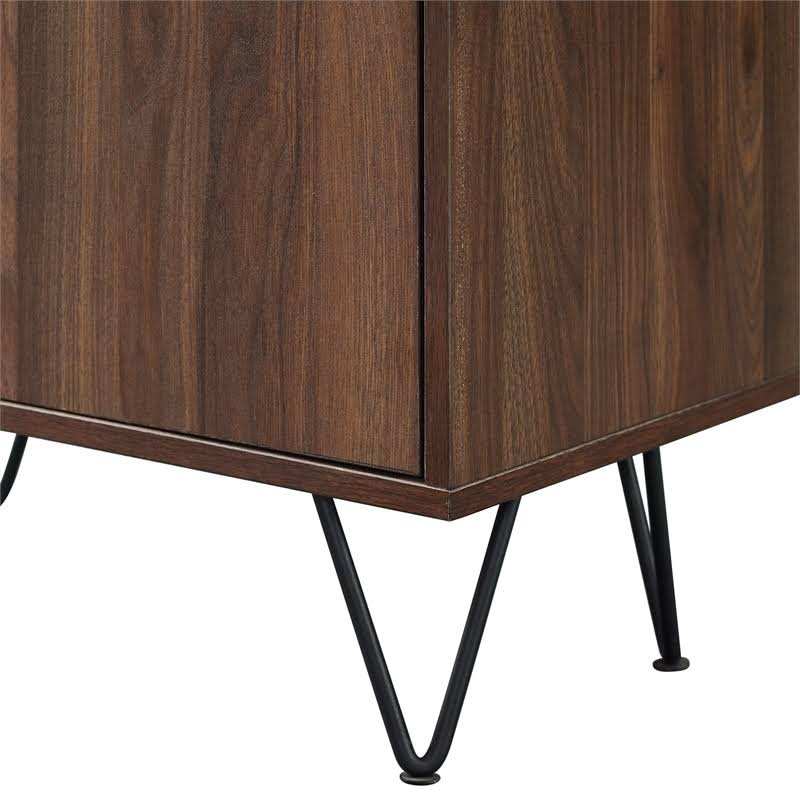 Tall Curio Cabinet in Dark Walnut G987087