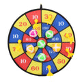 Flocking Dart Board with 4pcs Darts Dartboard Set N283