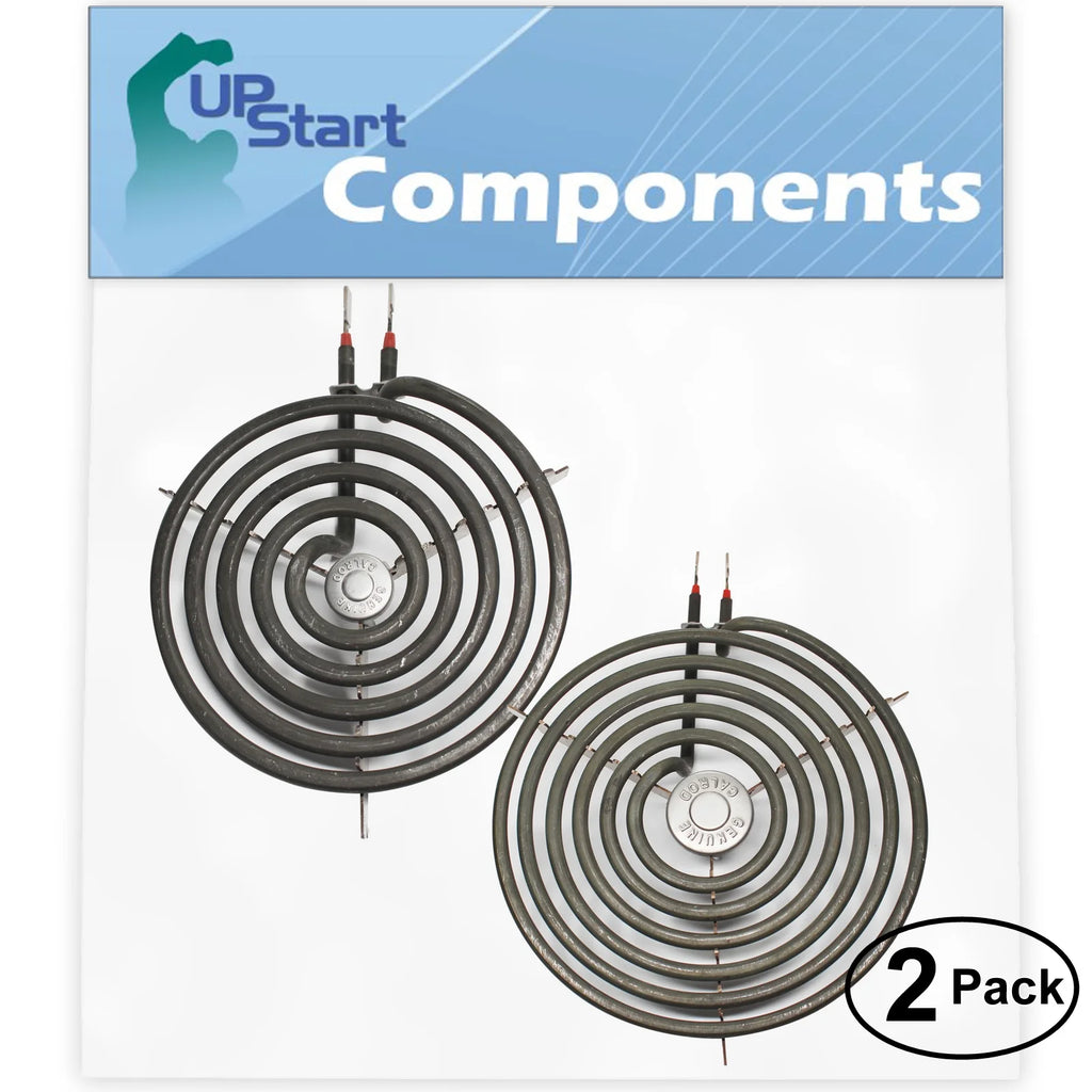 2-Pack 8 inch 6 Turns & 6 inch 5 Turns Surface Burner Elements I991