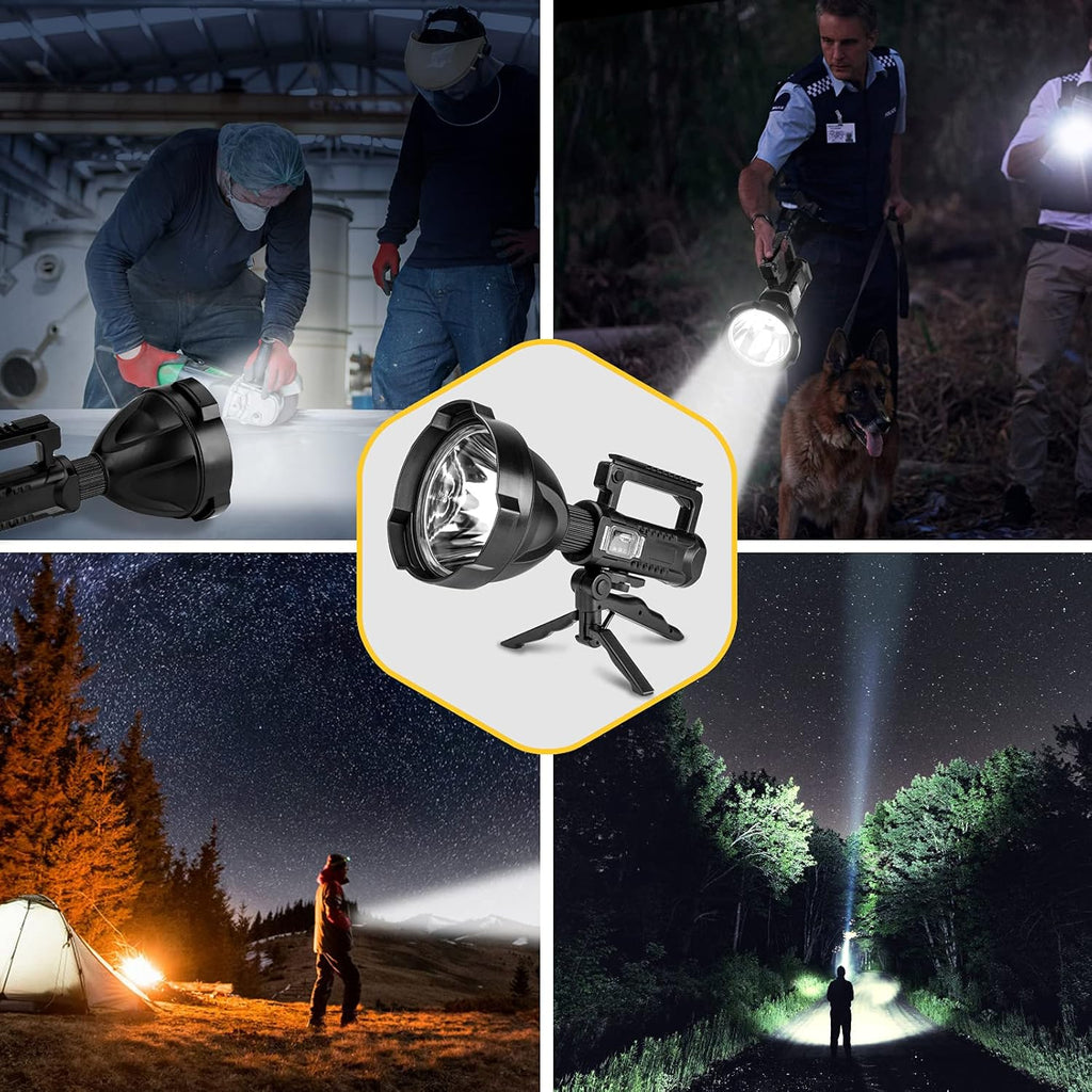 Rechargeable LED Spotlight Flashlight H772