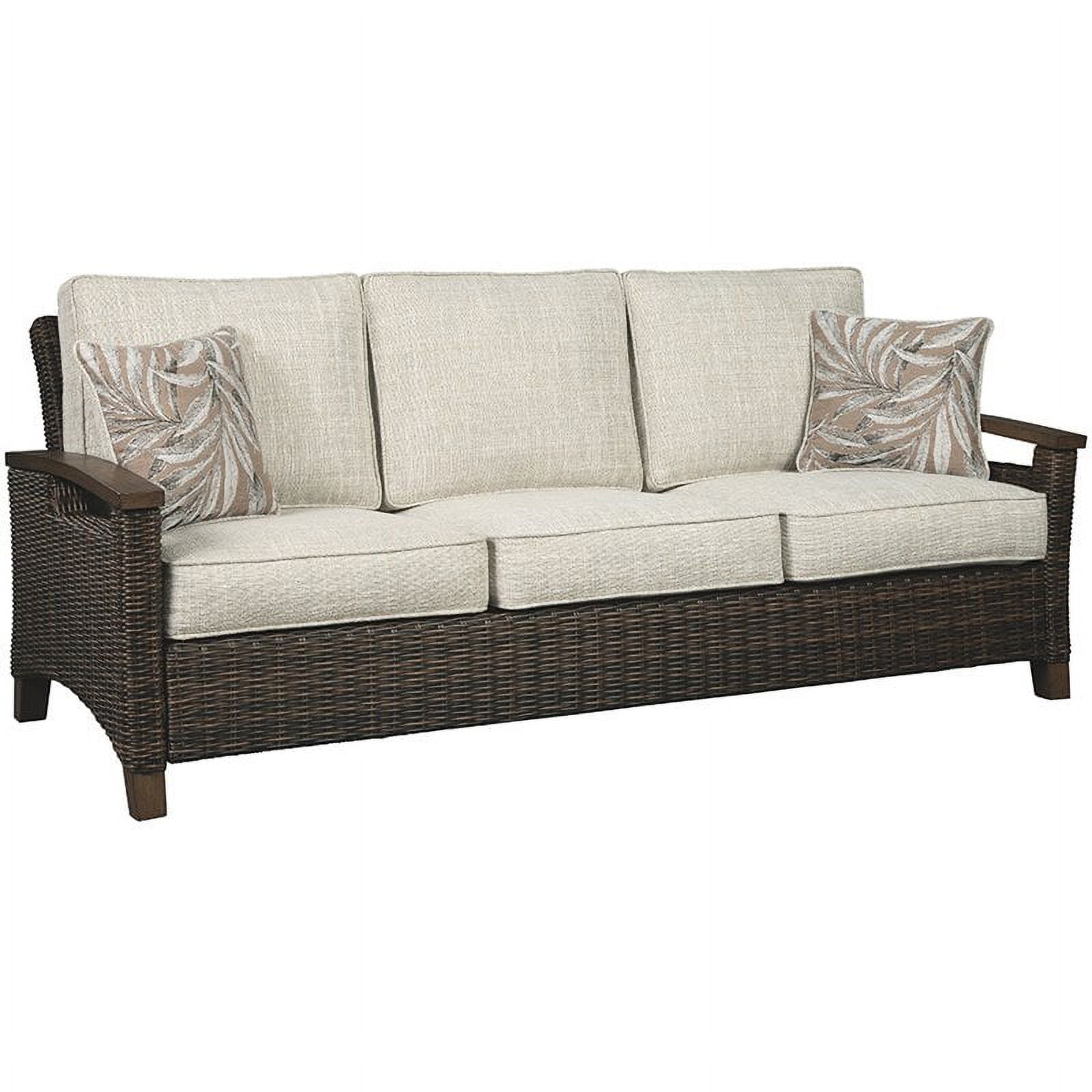 Medium Brown Patio Sofa B2777