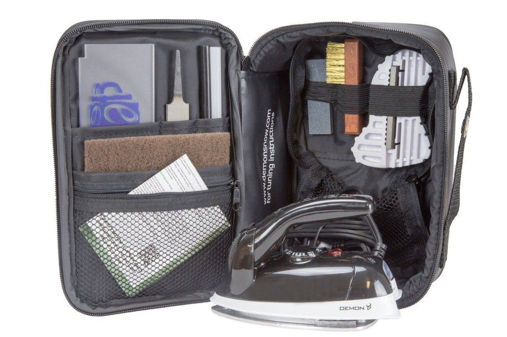 Ski Snowboard Tune Kit with Iron and Universal Wax Kit R740