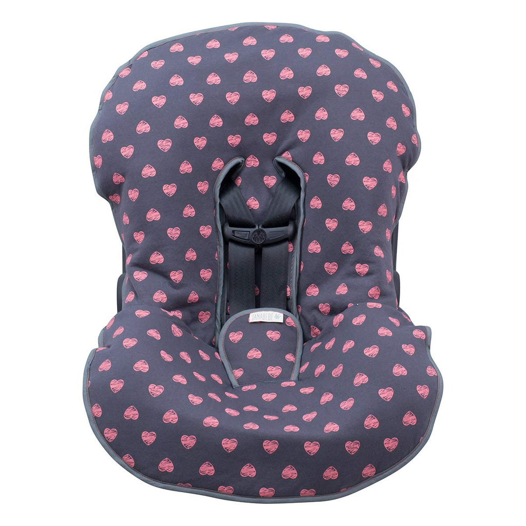 Universal Padded Cover Liner for Baby Car Seat Gr 0, 1 (Black Star) L9580