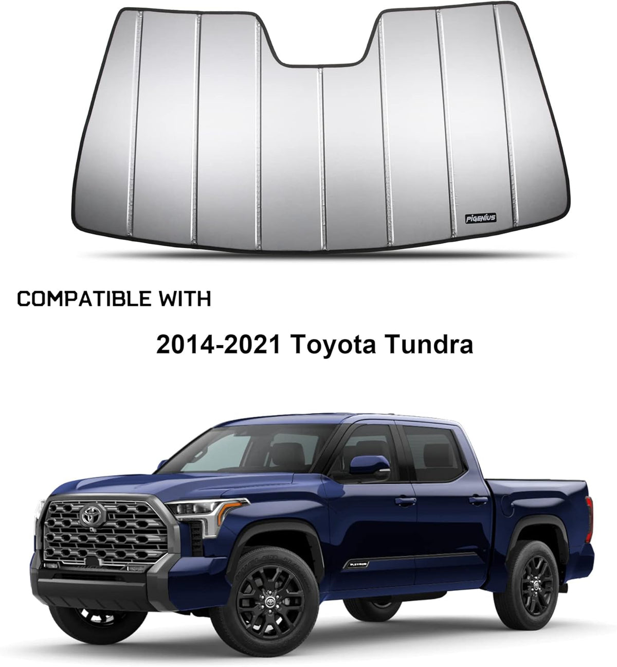 Front Windshield Sun Shade Pack of 2 U43389