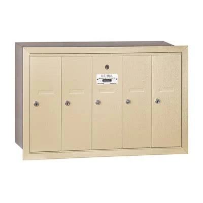 5 Door Sandstone Vertical Mailbox M305441