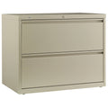 2 Drawer Lateral File Cabinet in Putty F8262