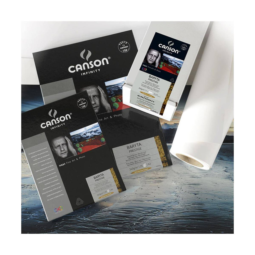 Baryta Prestige Paper 11x22X17x22 - 25 Sheets W881320