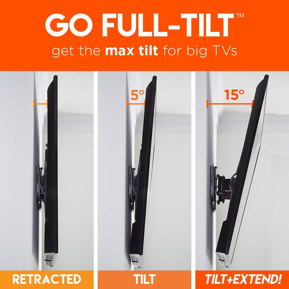 Tilting TV Wall Mount for Up to 86" TVs, Pack of 2 B120
