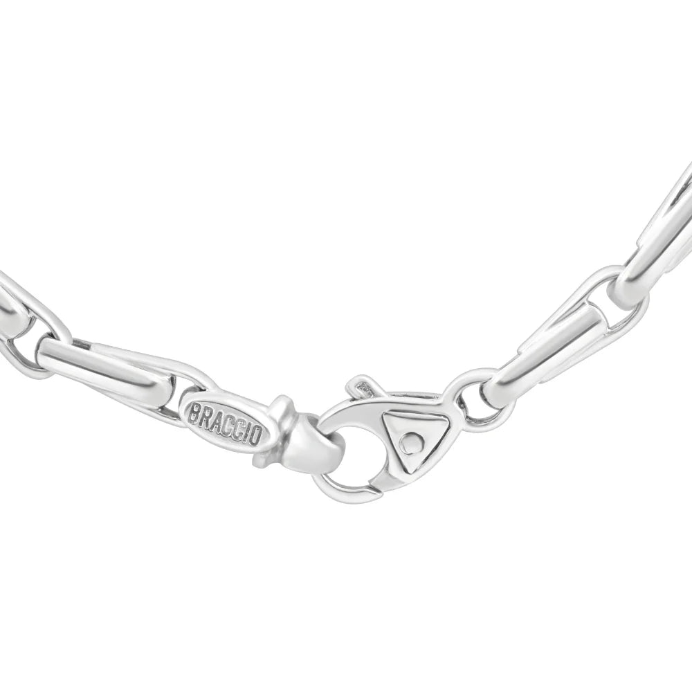 14k Gold 5.5mm Link Chain Necklace 22" L9401