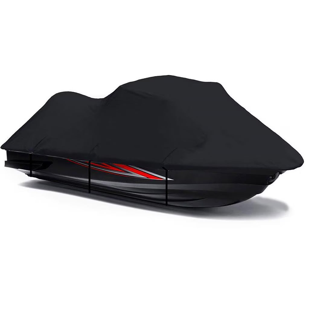 Black Jet Ski PWC Watercraft Cover U8813
