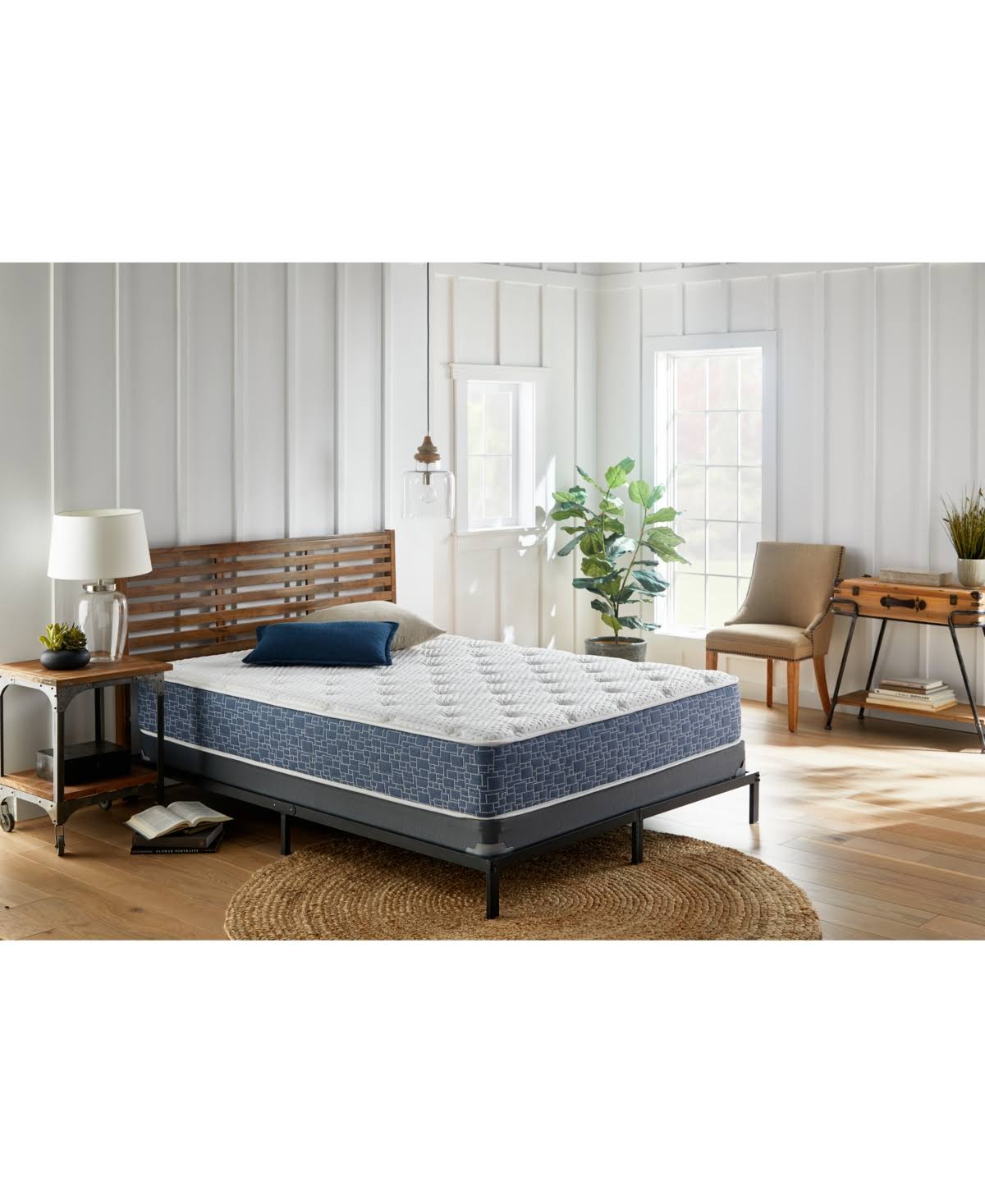 Twin XL Hybrid Gel Memory Foam and Spring Mattress B13353
