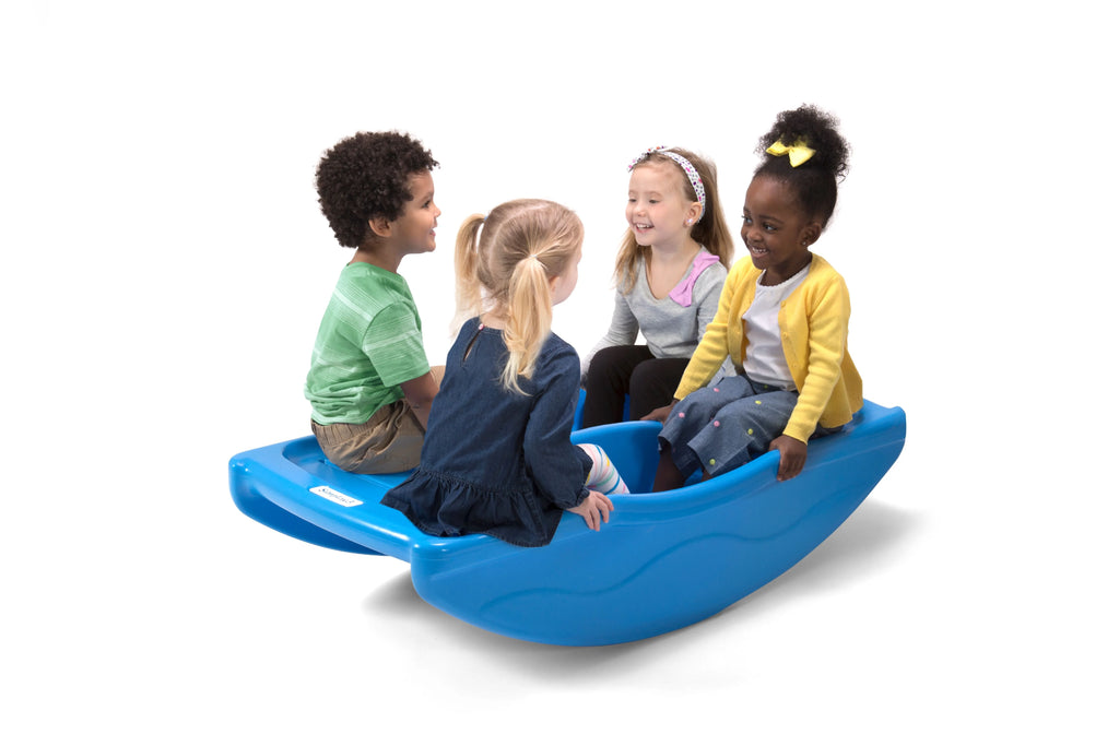 Rocking Bridge Teeter Totter Seesaws and Bridge for Toddlers O930730