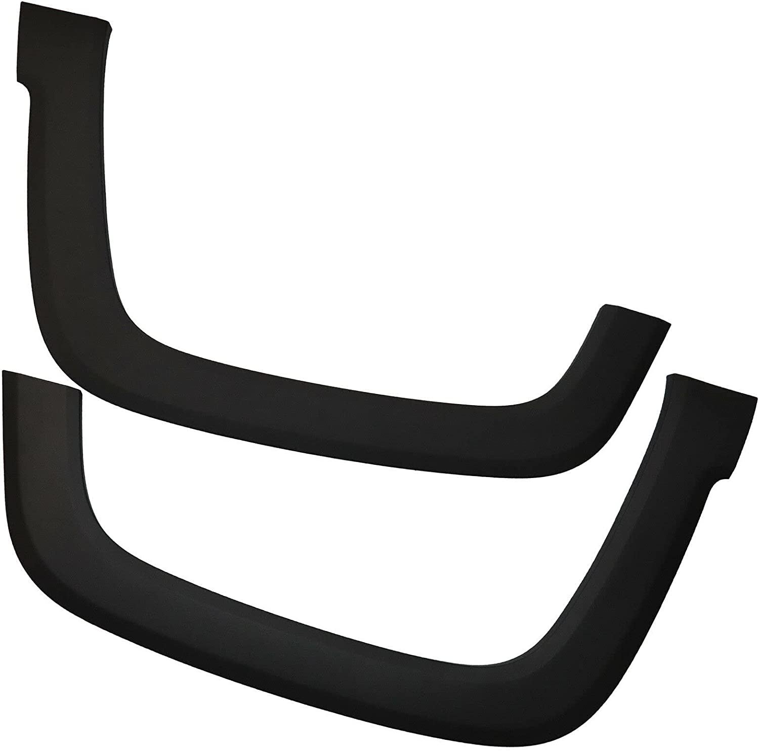 Black Front Fender Flares Trim for Jeep Renegade L6109
