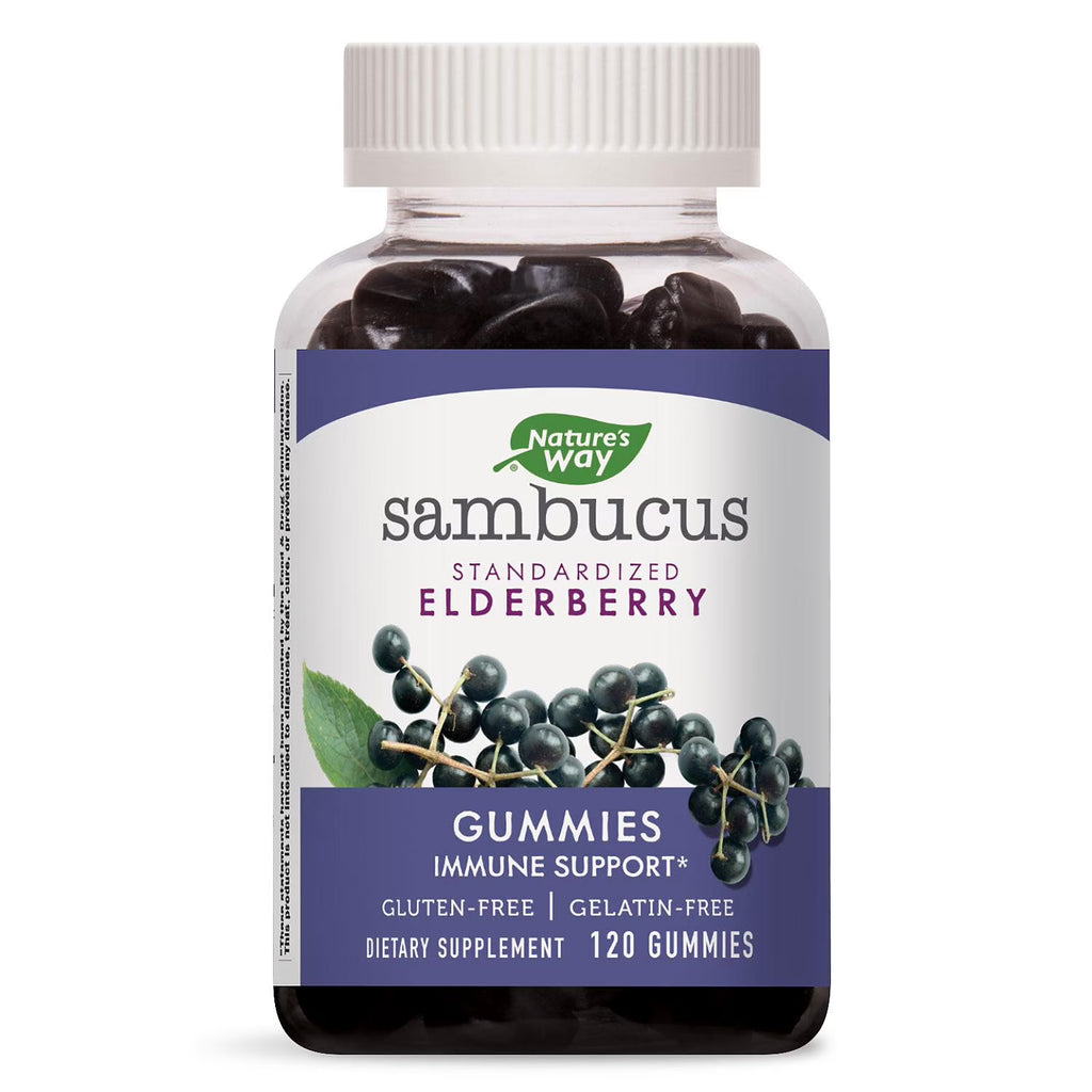 Elderberry Herbal Gummies, Gluten Free (120 Count) P3278