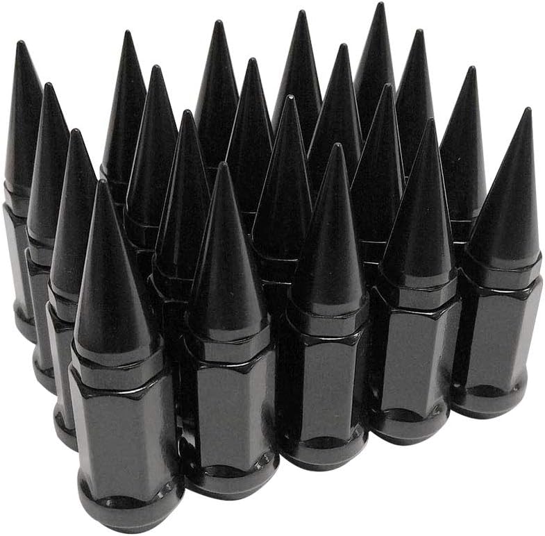 Purple 20pcs 12x1.5 Extended Spike Lug Nuts Pack of 2 Q711